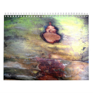 Calendrier Mural Résumé naturel sur l'écorce