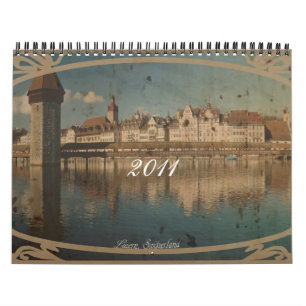 Calendrier Mural rétro 2011