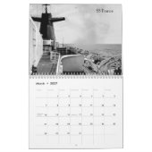 Calendrier Mural Revêtements d'océan historiques (Mar 2027)