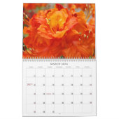 Calendrier Mural Rhodies Caleandars Rhododendrons Rouge Orange Jaun (Mar 2026)