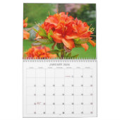 Calendrier Mural Rhodies Caleandars Rhododendrons Rouge Orange Jaun (Jan 2026)