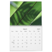 Calendrier Mural rien mais vert ! (Mar 2027)