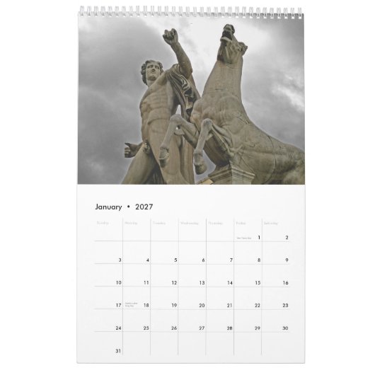 Calendrier Mural ROME la ville éternelle (Jan 2027)