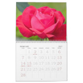 Calendrier mural rose Grande impression (Feb 2027)