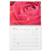 Calendrier mural rose Grande impression (Jan 2027)