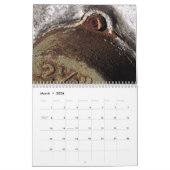 Calendrier Mural Rouille et rouillé (Mar 2026)