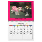 Calendrier Mural Roxians Familles Annuel Callendar (Feb 2026)