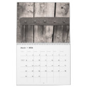 Calendrier Mural Rural et rustique (Mar 2026)