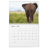 Calendrier Mural safari en Afrique (Feb 2027)