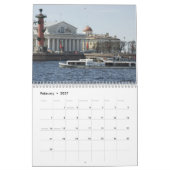 Calendrier Mural Saint-Pétersbourg (Feb 2027)