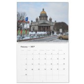 Calendrier Mural Saint-Pétersbourg 12 mois (Feb 2027)