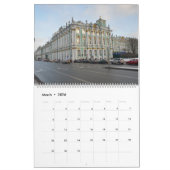 Calendrier Mural Saint-Pétersbourg 12 mois (Mar 2026)