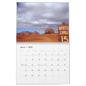 Calendrier mural saisonnier (Mar 2027)