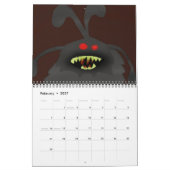 Calendrier Mural Saisons avec les lapins Vampire de Mars! (Feb 2027)