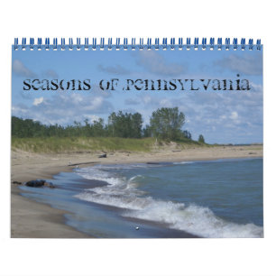 Calendrier Mural Saisons de Pennsylvanie