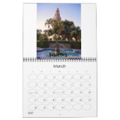 Calendrier Mural San Diego, CA (Mar 2027)