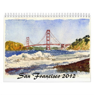 Calendrier Mural San Francisco et la porte