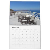 Calendrier Mural Santorin (Mar 2026)