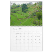 Calendrier Mural Scènes de Bali (Feb 2026)