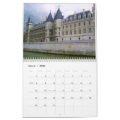 Calendrier Mural Scènes de Paris (Mar 2026)