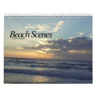 Calendrier Mural Scènes de plage