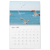 Calendrier Mural Scènes de plage (Mar 2027)