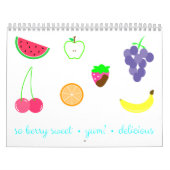 Calendrier Mural Scènes d'été (Protection)