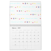 Calendrier Mural Scènes d'été (Feb 2027)