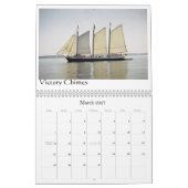Calendrier Mural Schooners et bateaux - 2013 (Mar 2027)