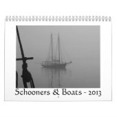 Calendrier Mural Schooners et bateaux - 2013 (Protection)