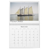 Calendrier Mural Schooners et bateaux - 2013 (Mar 2026)