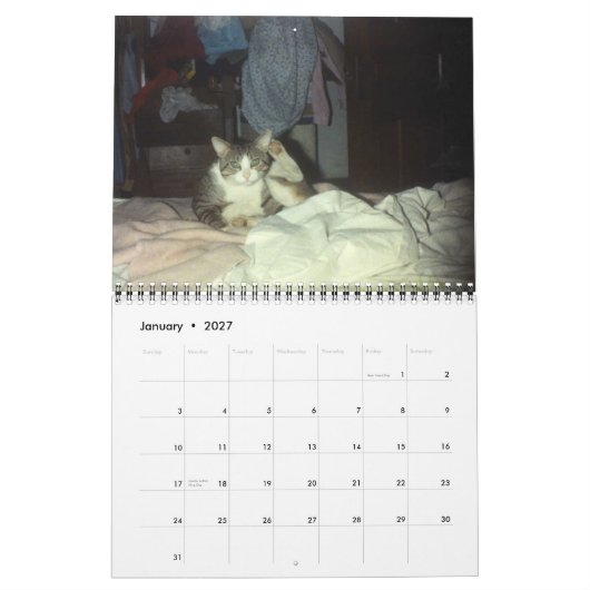 CALENDRIER MURAL SCOOTER 2007 (Jan 2027)