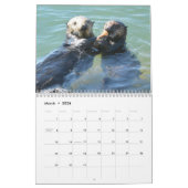 Calendrier Mural Sea Otter Mom and Pup Calendar #1 (Mar 2026)