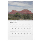 Calendrier Mural Sedona (Feb 2026)