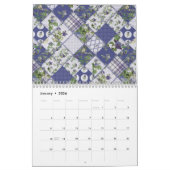 Calendrier mural Shabby Chic Patchwork (Jan 2026)