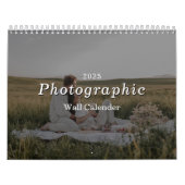 Calendrier mural simple photographique 2025 (Protection)
