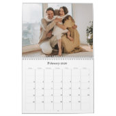 Calendrier mural simple photographique 2025 (Feb 2026)