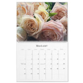 Calendrier mural - Soft Beauty par HAMbyWG (Mar 2027)