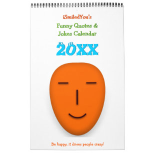 Calendrier Mural SouriezVous Citations et blagues amusantes 2024 Mu