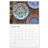 Calendrier Mural Souvenirs turcs de 12 mois (Feb 2027)