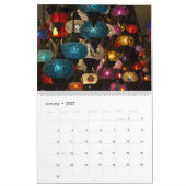 Calendrier Mural Souvenirs turcs de 12 mois (Jan 2027)