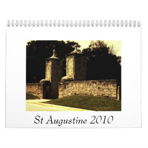 Calendrier Mural St Augustine 2010