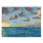Calendrier Mural St Croix : Mon île colorée par art… (Protection)