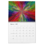 Calendrier Mural Stardust Art Abstrait Des Étoiles (Feb 2027)