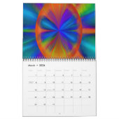 Calendrier Mural Stardust Art Abstrait Des Étoiles (Mar 2026)