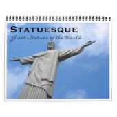 Calendrier Mural statuesque 2026 (Protection)