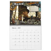 Calendrier Mural Steampunk (calendrier) (Feb 2027)