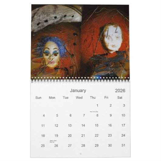 Calendrier Mural Sturdivant maximum (Jan 2026)
