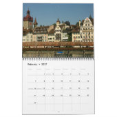Calendrier Mural Suisse dans les villes 2010 (Feb 2027)
