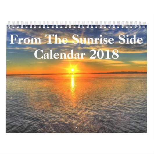 Calendrier Mural Sunrise Side 2018 (Protection)